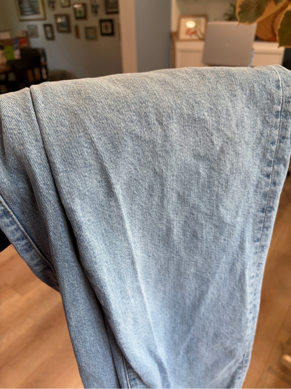 FRAME The Wide Jeans Size 27 Dolly Light Wash High Rise Wide Leg Denim - Picture 8 of 12